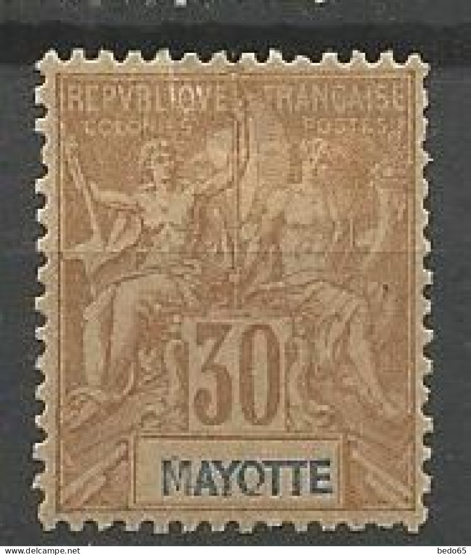 MAYOTTE N° 9 Coupure NEUF* CHARNIERE  / MH - Ungebraucht