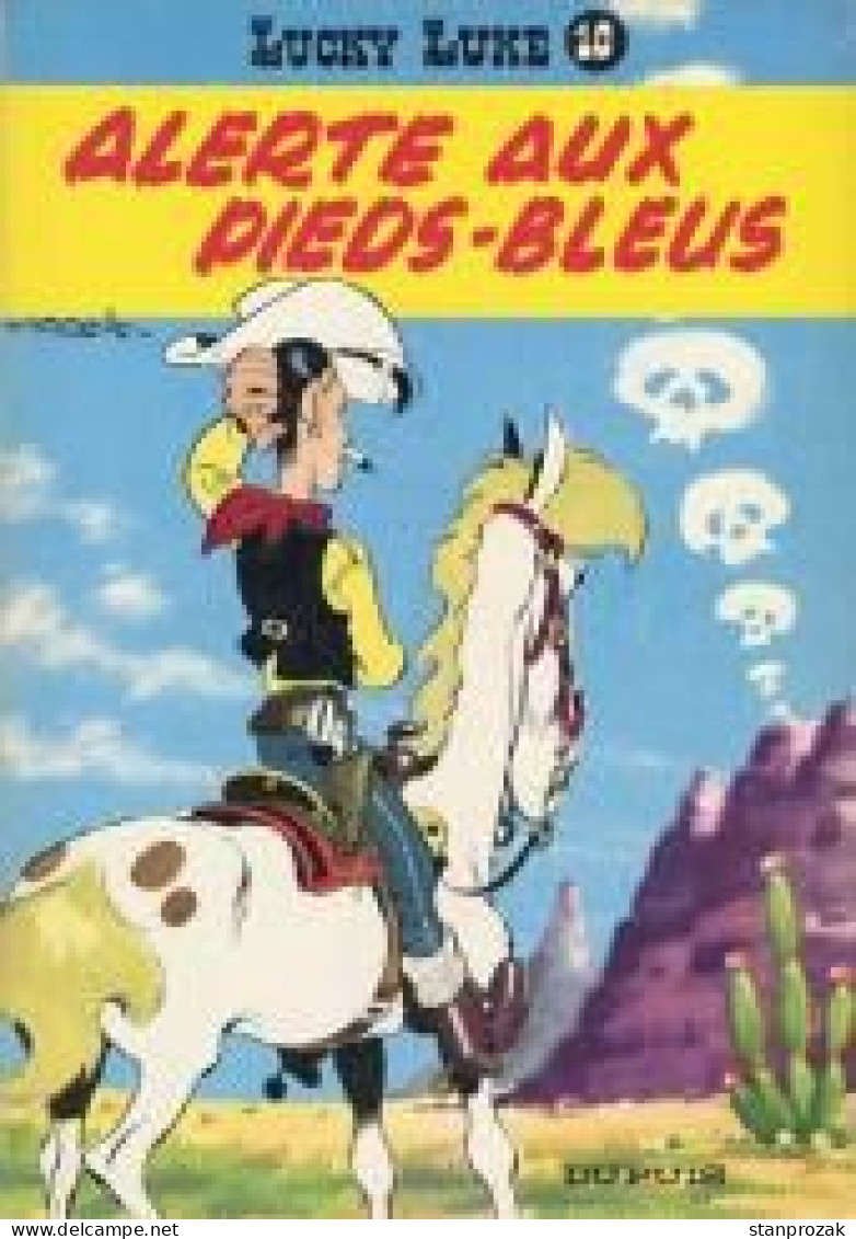 Lucky Luke Alerte Aux Pieds Bleus 1964 - Lucky Luke