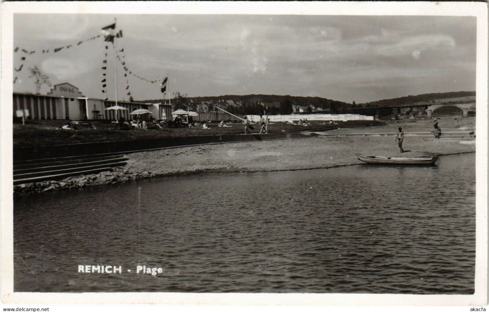 CPA AK Remich Plage LUXEMBURG (803526) - Remich