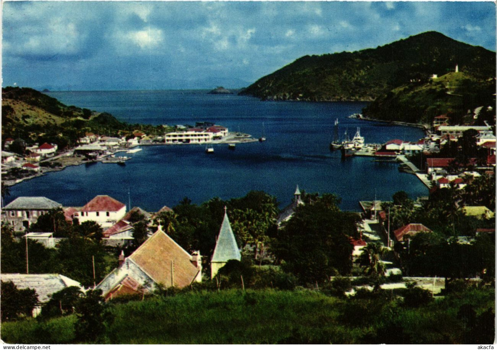 CPM St Barthelemy- La Rade De Gustavia GUADELOUPE (880084) - Saint Barthelemy