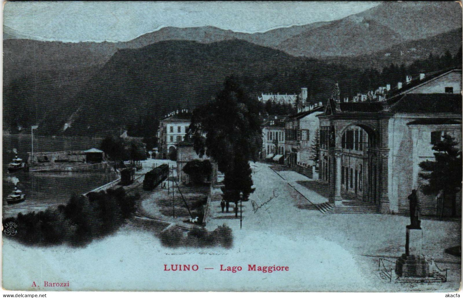 CPA Luino Lago Maggiore ITALY (802846) - Luino