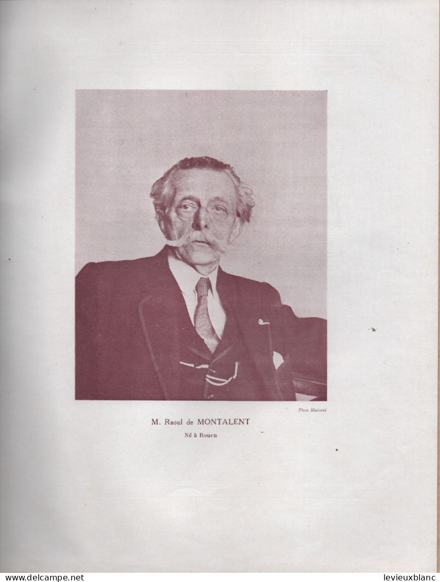 Grande Plaquette De Prestige/Militaria/UNC/Cathédrale De ROUEN/En L'Honneur Des Morts De La Guerre/.1934   PART326 - Programmi