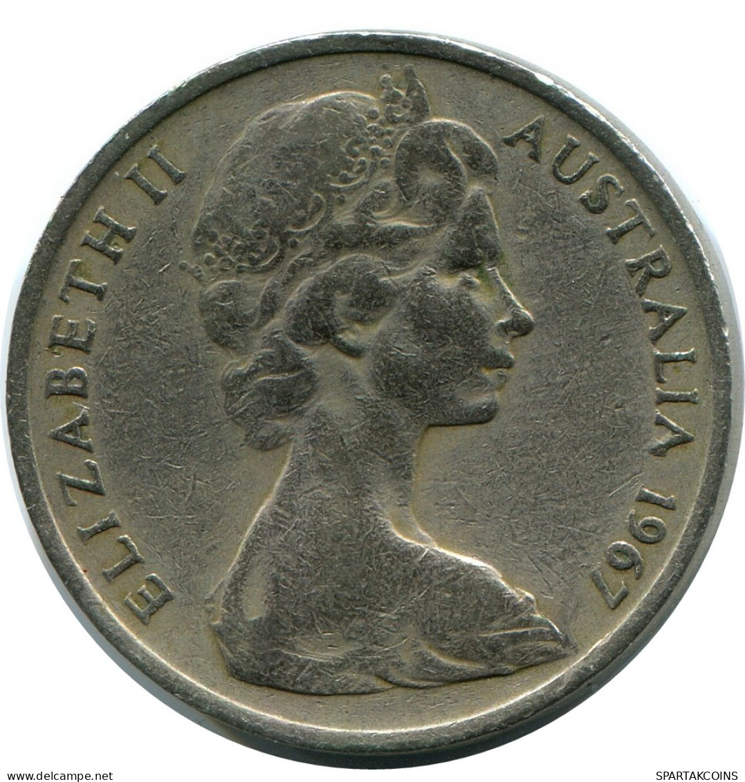 10 CENTS 1967 AUSTRALIA Coin #AR901.U - 10 Cents