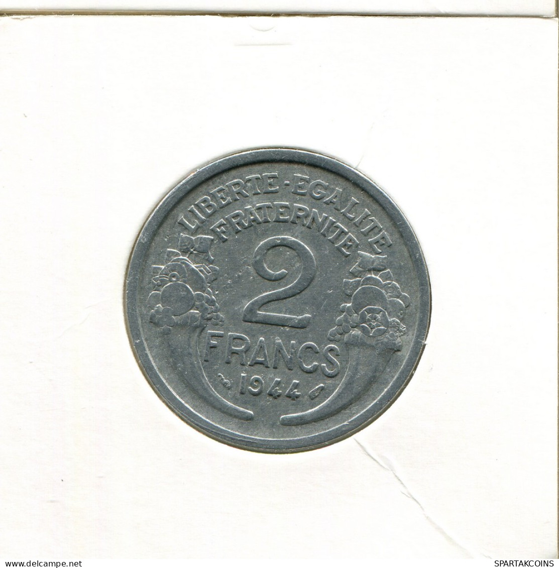 2 FRANCS 1944 FRANCE French Coin #AK662 - 2 Francs