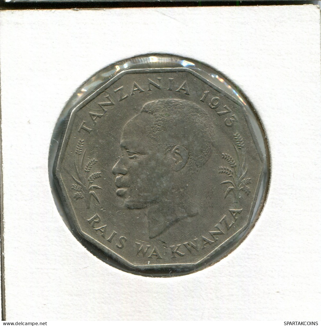 5 SHILLINGI 1973 TANSANIA TANZANIA Münze #AT981.D - Tanzania