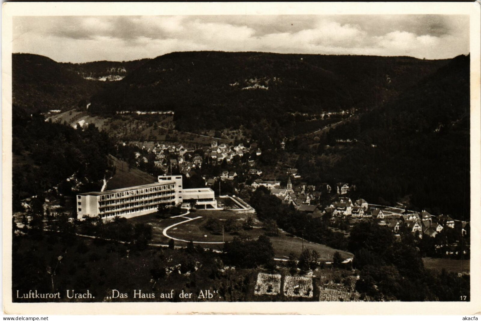 CPA AK Luftkurort URACH Das Haus Auf Der Alb GERMANY (862691) - Bad Urach