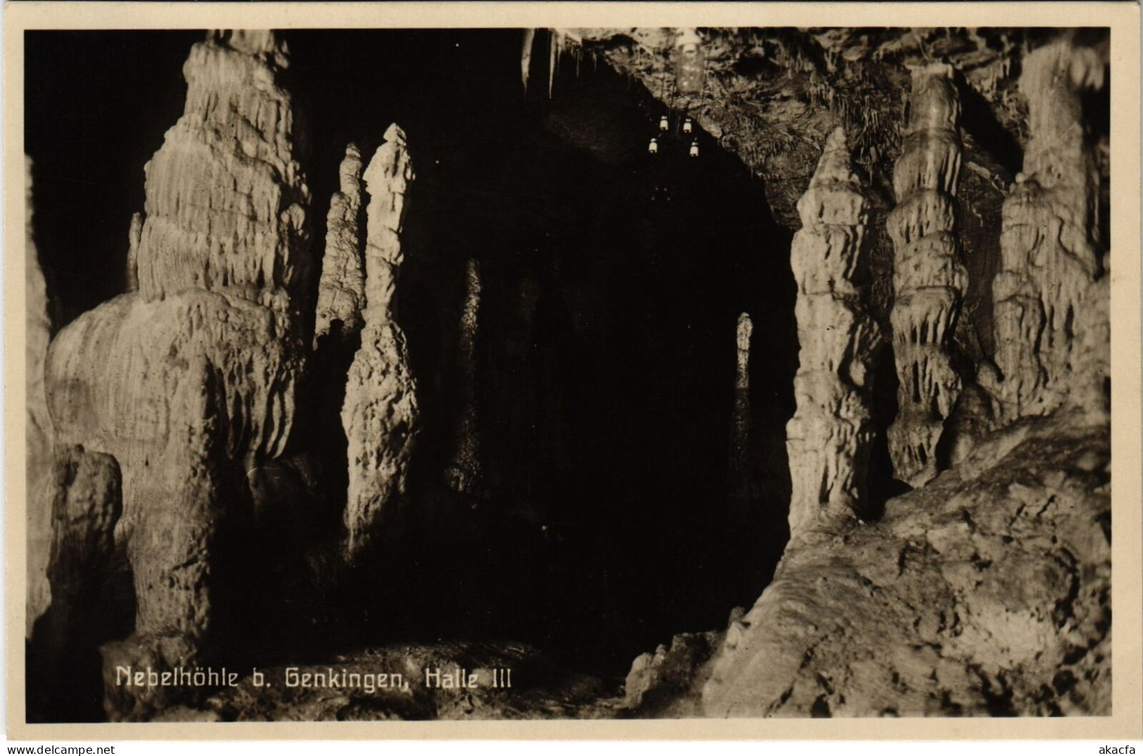 CPA AK Nebelhöhle B. GENKINGEN Halle III GERMANY (862523) - Andere & Zonder Classificatie