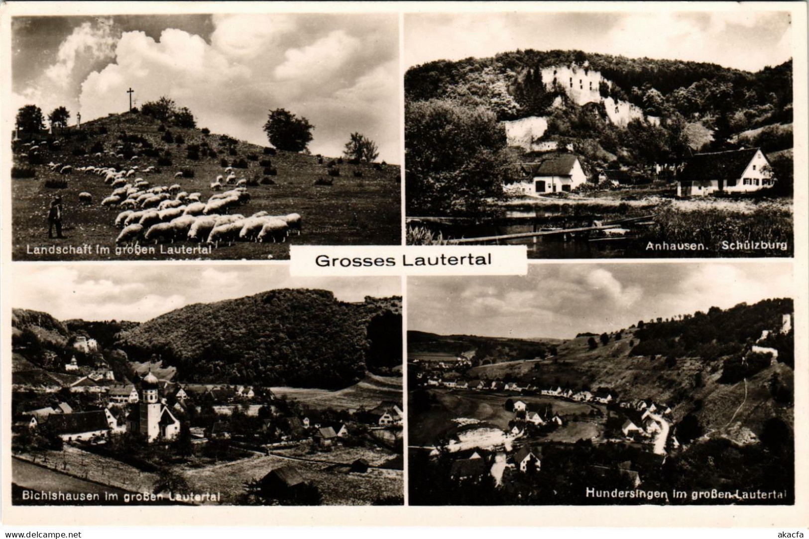 CPA AK Grosses Lautertal GERMANY (862527) - Sonstige & Ohne Zuordnung