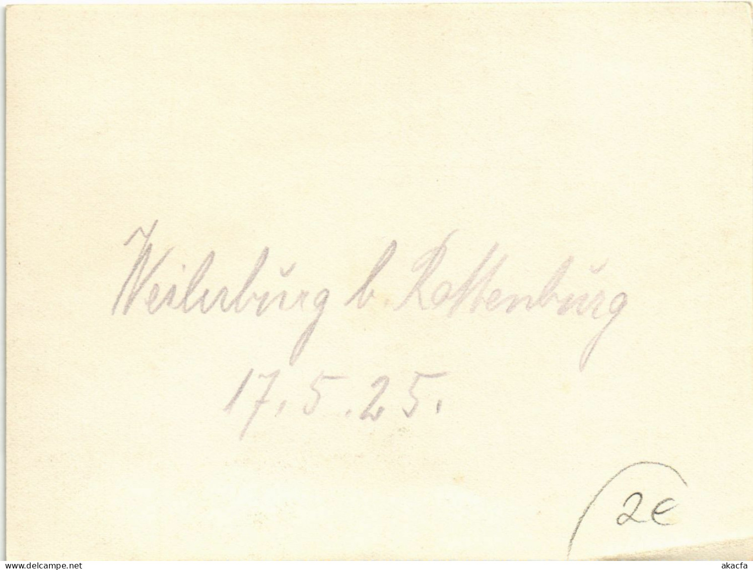 CPA AK B. ROTTENBURG A. N. Weilerburg Photo GERMANY (862337) - Rottenburg