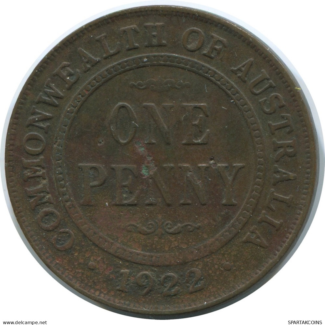 1 PENNI 1932 AUSTRALIA Moneda #AE782.16.E - Penny