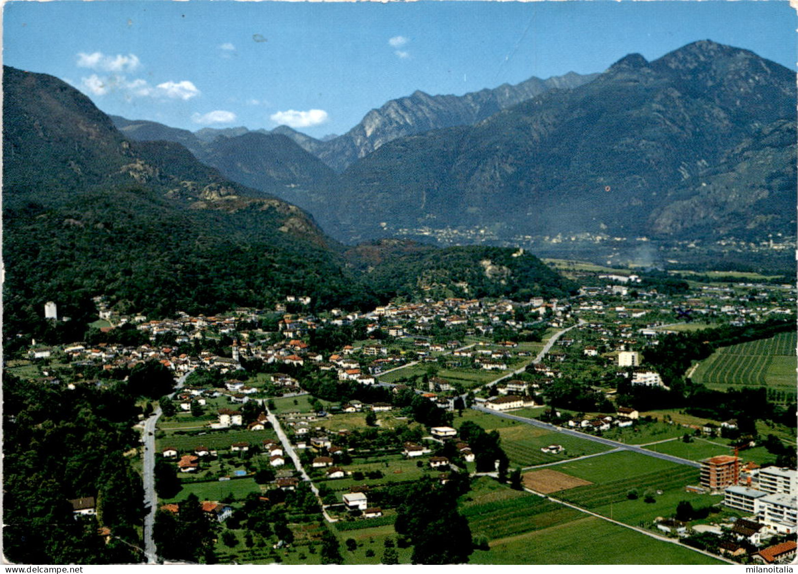 Luftaufnahme Losone TI (5016) * 6. 3. 1967 - Losone