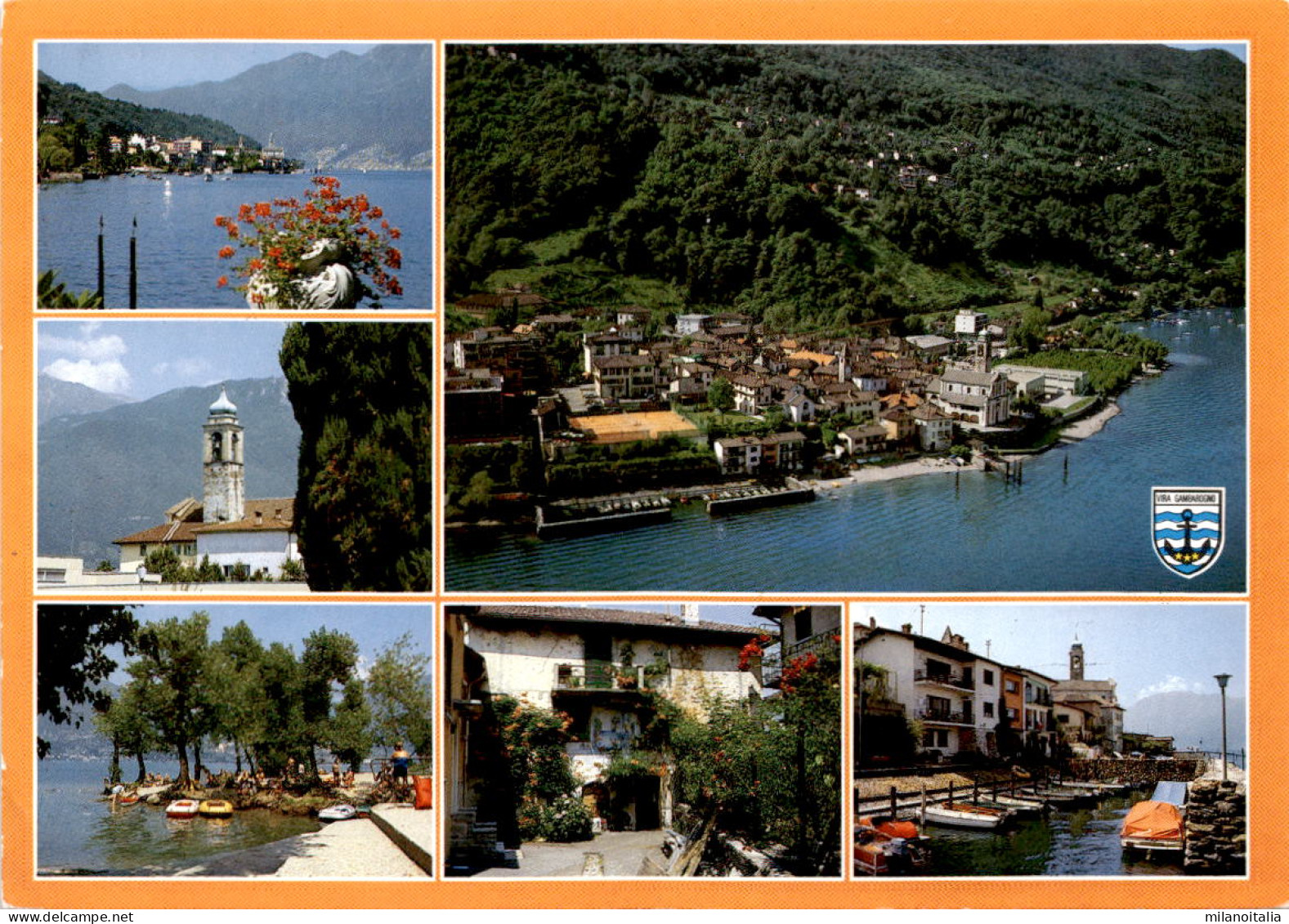 Vira / Gambarogno (TI) - Lago Maggiore - 6 Bilder (11907) - Gambarogno