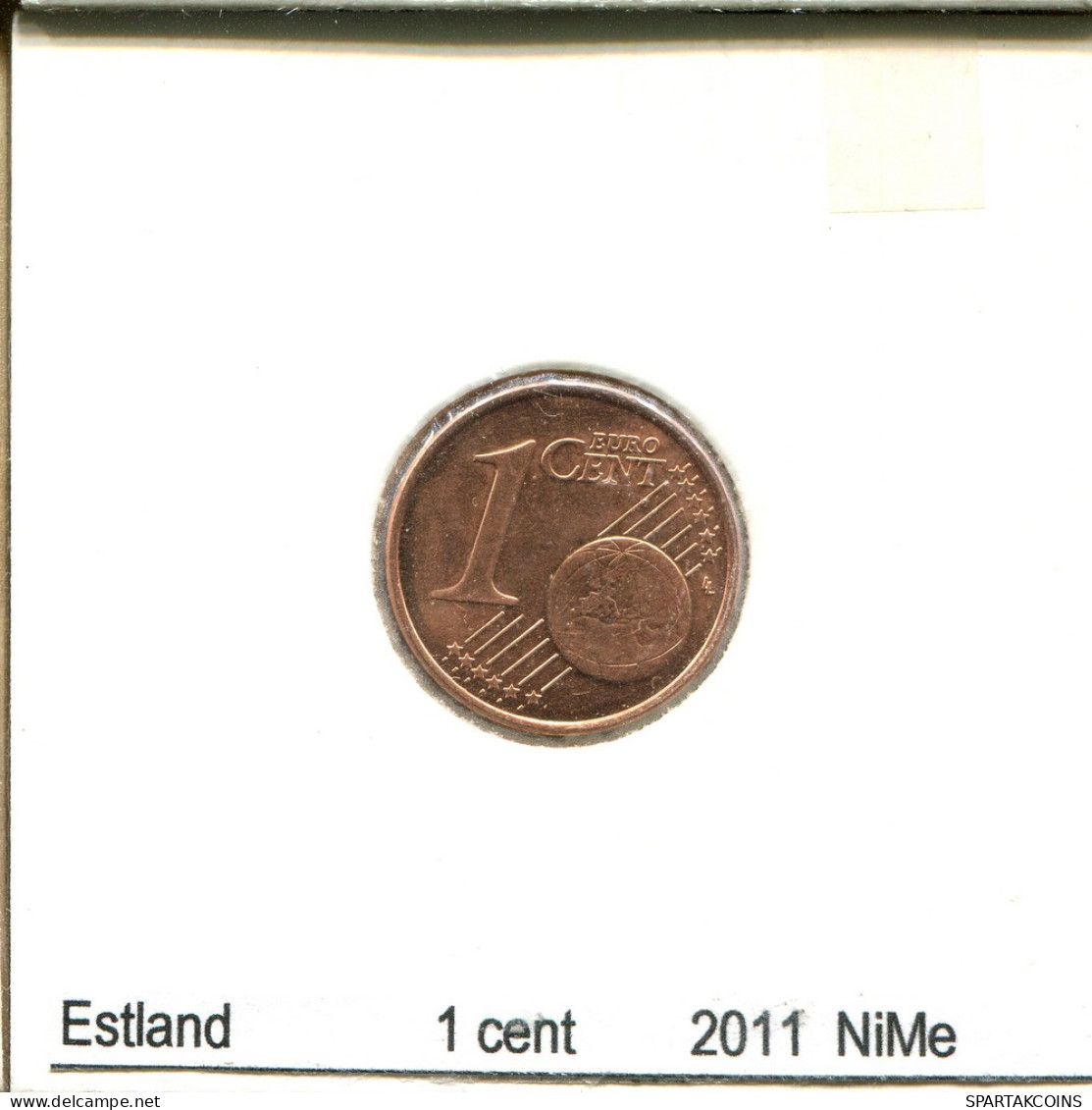 1 CENT 2011 ESTONIA Moneda #AS692.E - Estonie