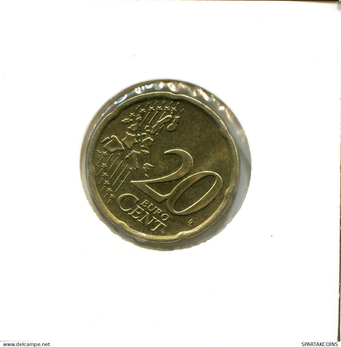 20 EURO CENTS 2003 IRLANDA IRELAND Moneda #EU202.E - Ierland