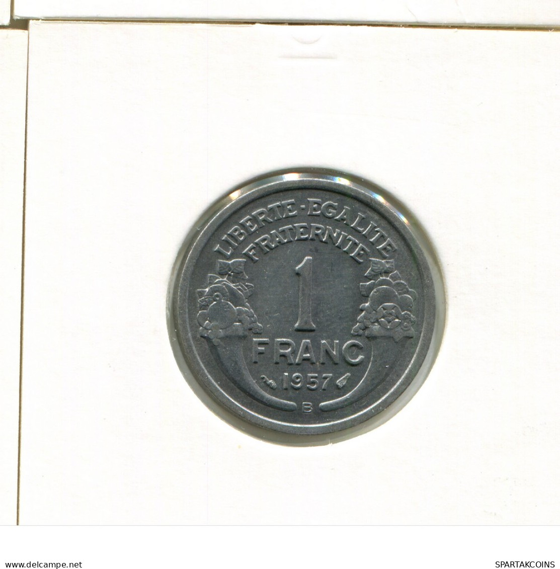 1 FRANC 1957 B FRANCIA FRANCE Moneda #AK603.E - 1 Franc