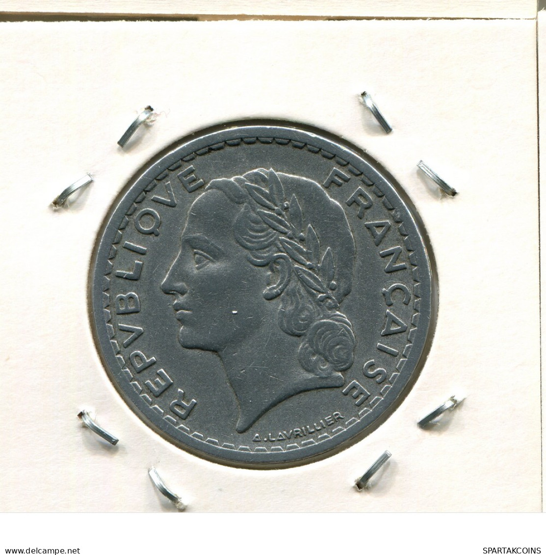 5 FRANCS 1948 FRANCIA FRANCE Moneda #AM371.E - 5 Francs