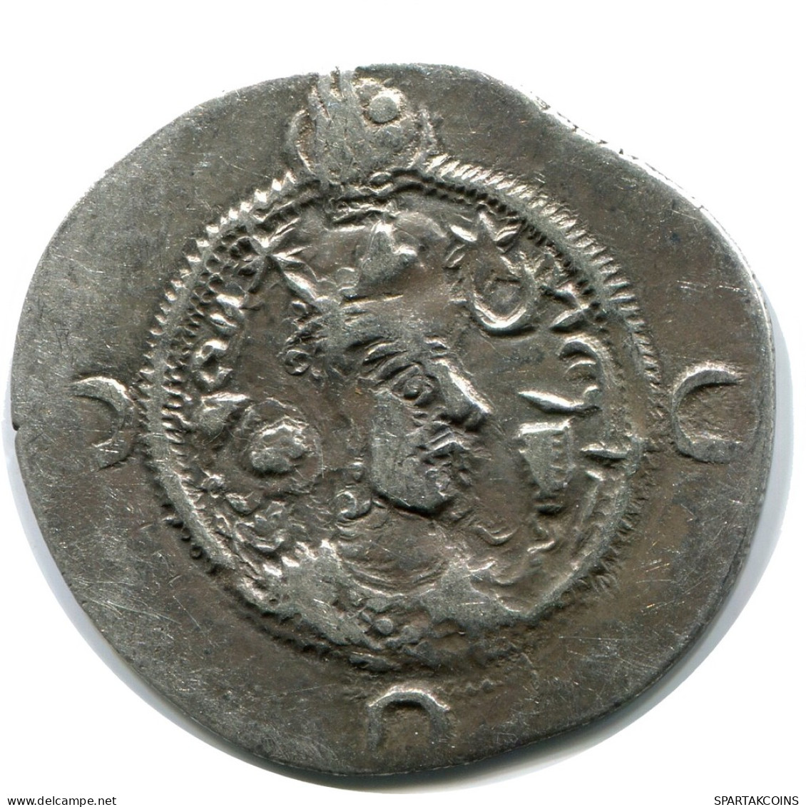 SASSANIAN KHUSRU I AD 531-579 AR Drachm Mitch-ACW.1028--1072 #AH224.45.U - Orientale