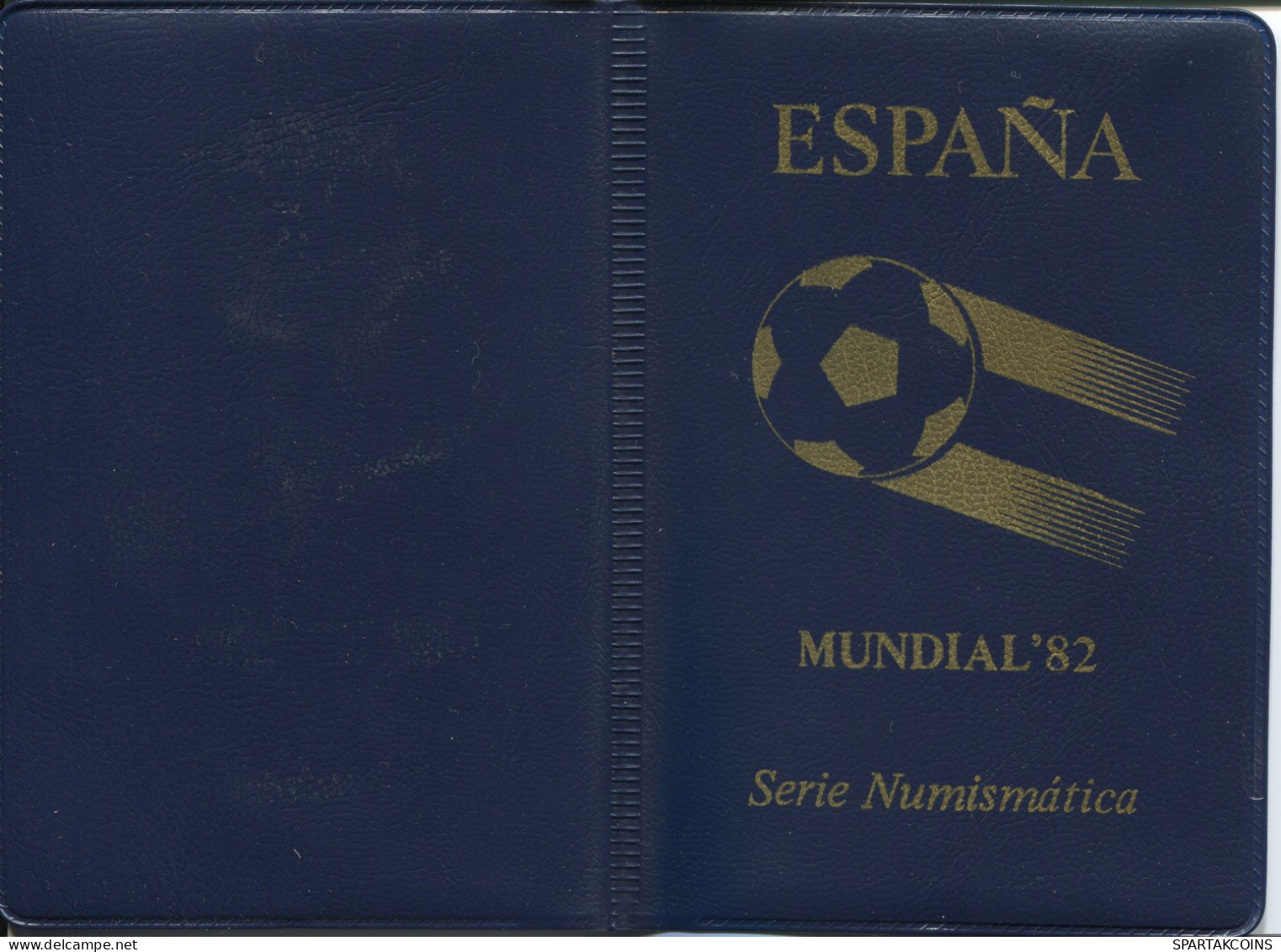 ESPAGNE SPAIN 1980*82 Pièce SET MUNDIAL*82 UNC #SET1260.4.F - Sets Sin Usar &  Sets De Prueba