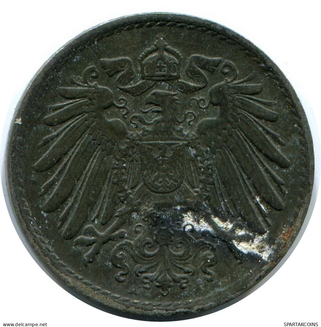 5 PFENNIG 1919 A DEUTSCHLAND Münze GERMANY #AW959.D - 5 Rentenpfennig & 5 Reichspfennig