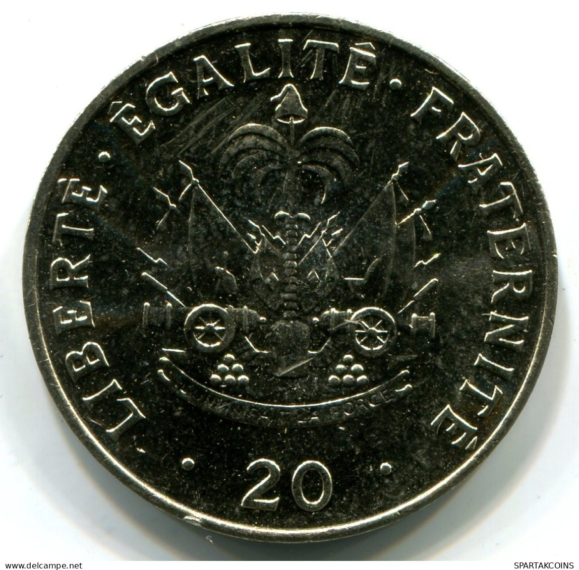 20 CENTIMES 1991 HAITÍ HAITI UNC Moneda #W11100.E - Haití