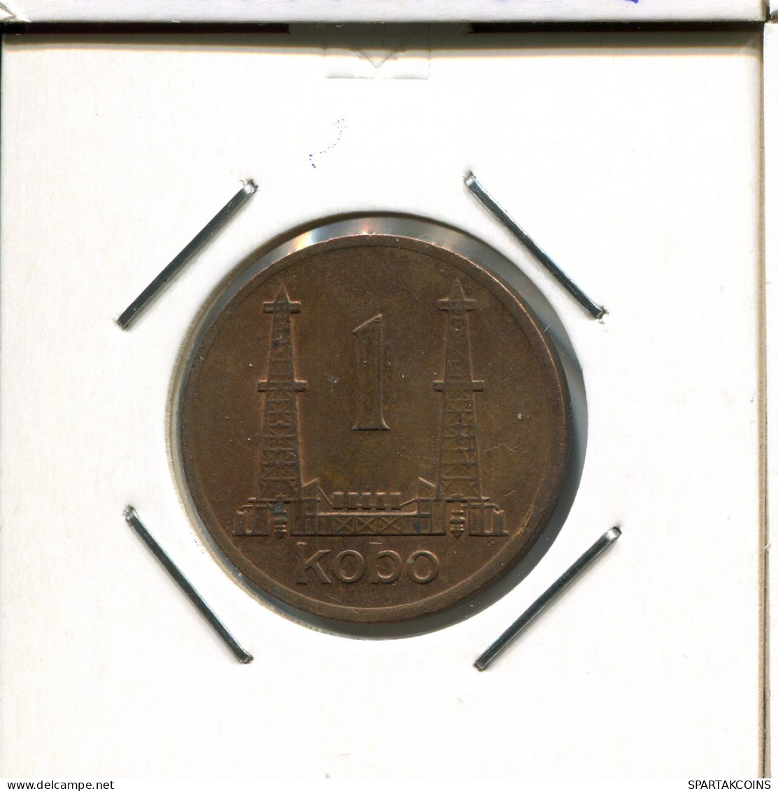 1 KOBO 1974 NIGERIA Moneda #AR746.E - Nigeria