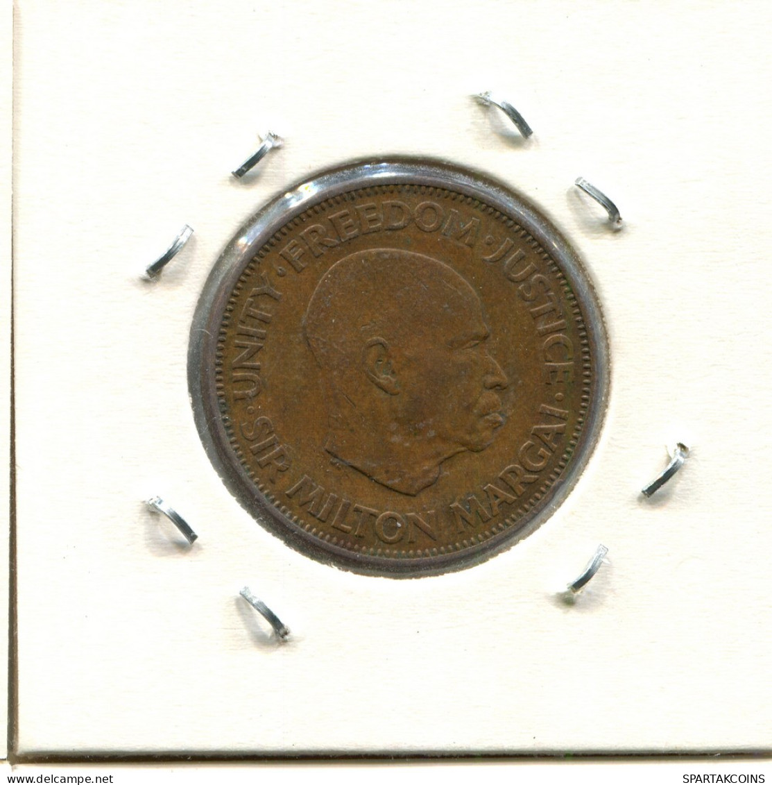 1 CENT 1964 SIERBA LEONA SIERRA LEONE Moneda #AS385.E - Sierra Leone