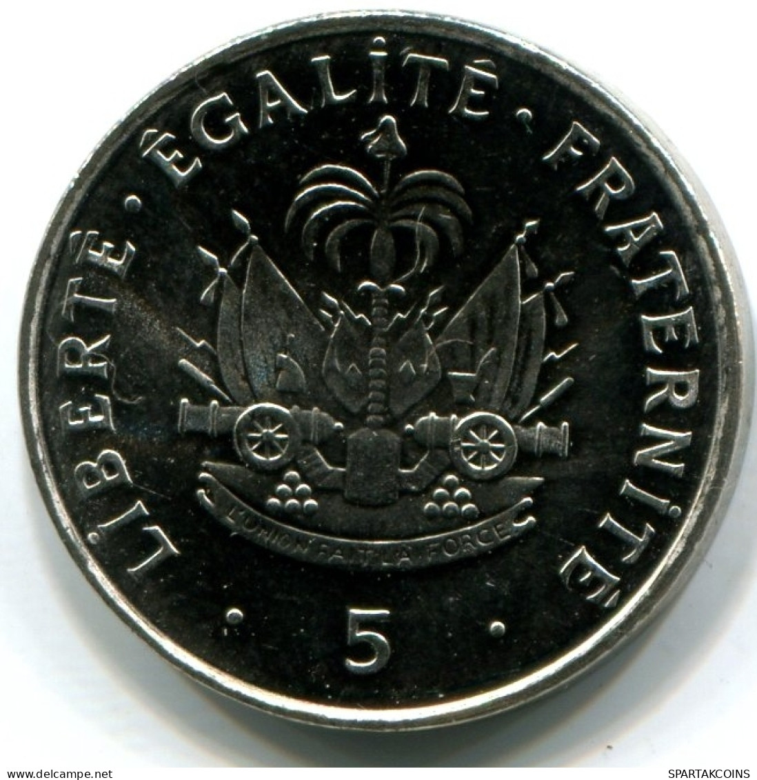 5 CENTIMES 1997 HAITI UNC Münze #W11404.D - Haiti