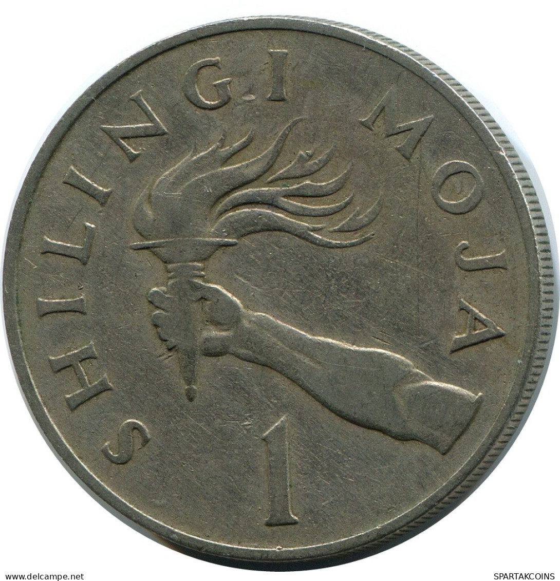 1 SHILLING 1966 TANZANIA Moneda #AR853.E - Tansania