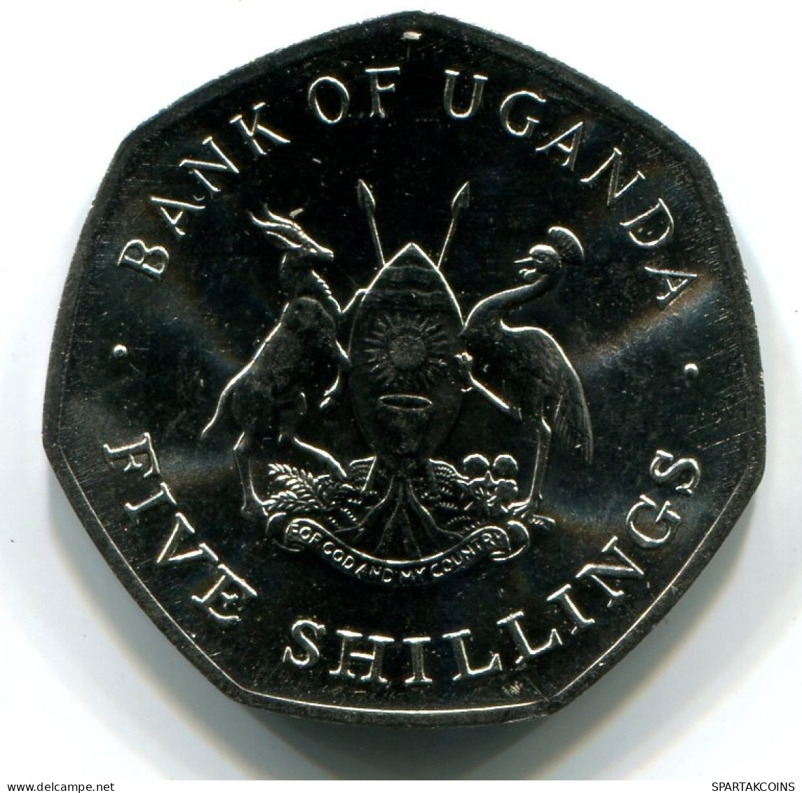5 SHILLINGS 1987 UGANDA UNC Moneda #W11069.E - Ouganda