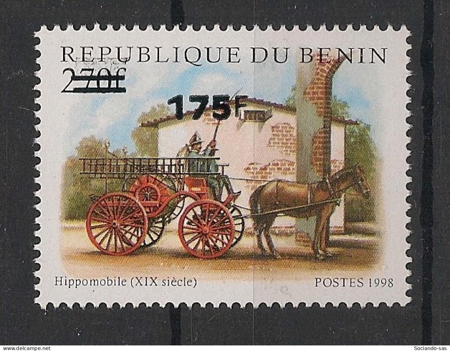 BENIN - 2005 - N°Mi. 1384 - Hippomobile 175F / 270F - Neuf Luxe ** / MNH / Postfrisch - Diligences