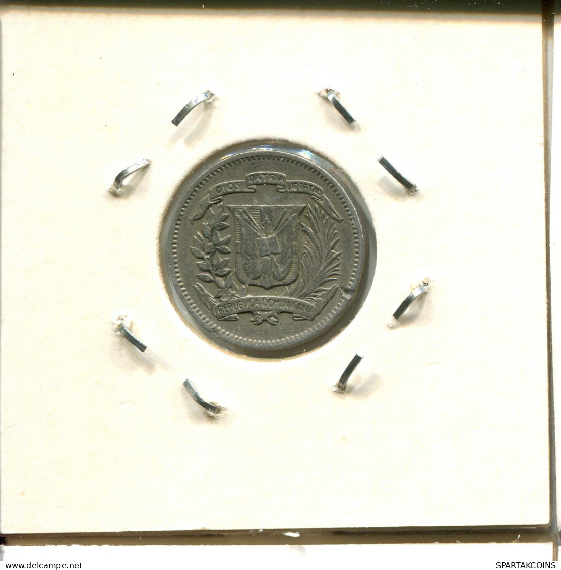10 CENTAVOS 1967 DOMINICANA Coin #BA073.U - Dominicaine