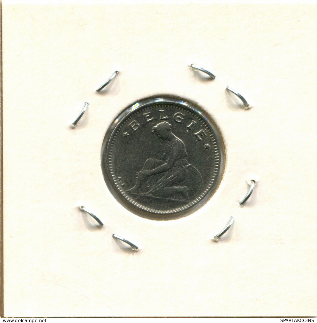 50 CENTIMES 1928 DUTCH Text BELGIUM Coin #BA349.U - 50 Cents