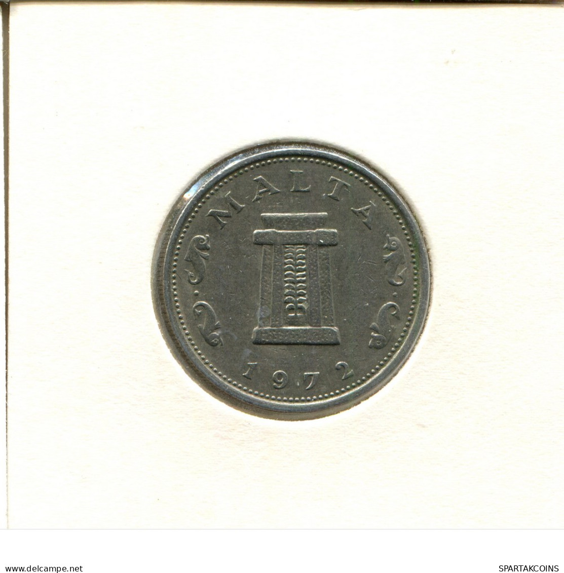 5 CENTS 1972 MALTE MALTA Pièce #AS629.F - Malte