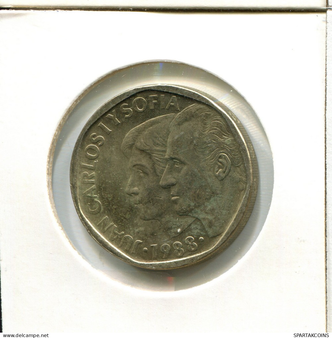 500 PESETAS 1988 SPAIN Coin #AT939.U - 500 Pesetas