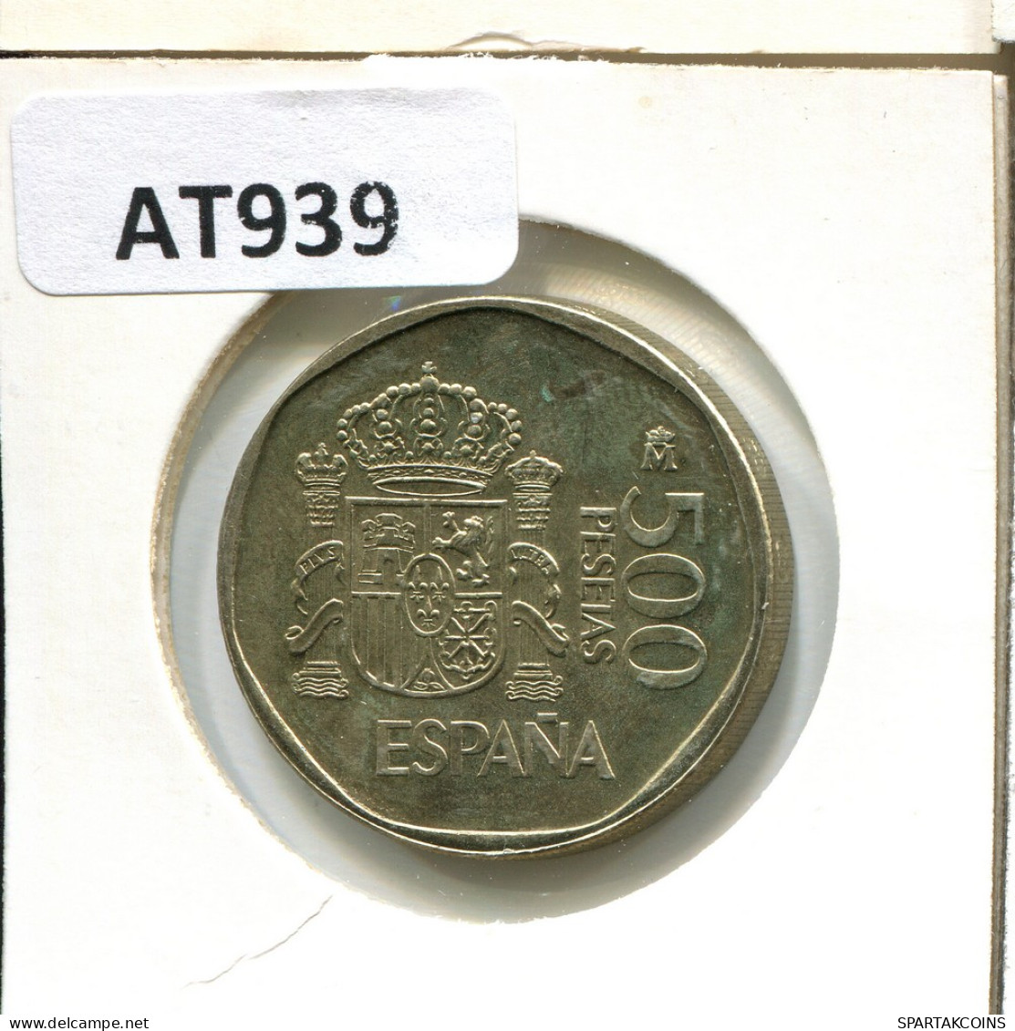 500 PESETAS 1988 SPAIN Coin #AT939.U - 500 Pesetas