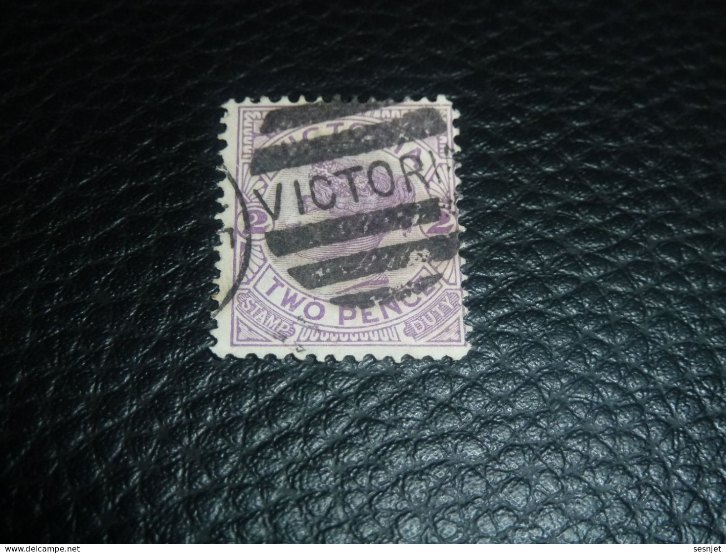 Victoria - Two Pence - 2 - Lilas - Oblitéré - Année 1900 - - Oblitérés