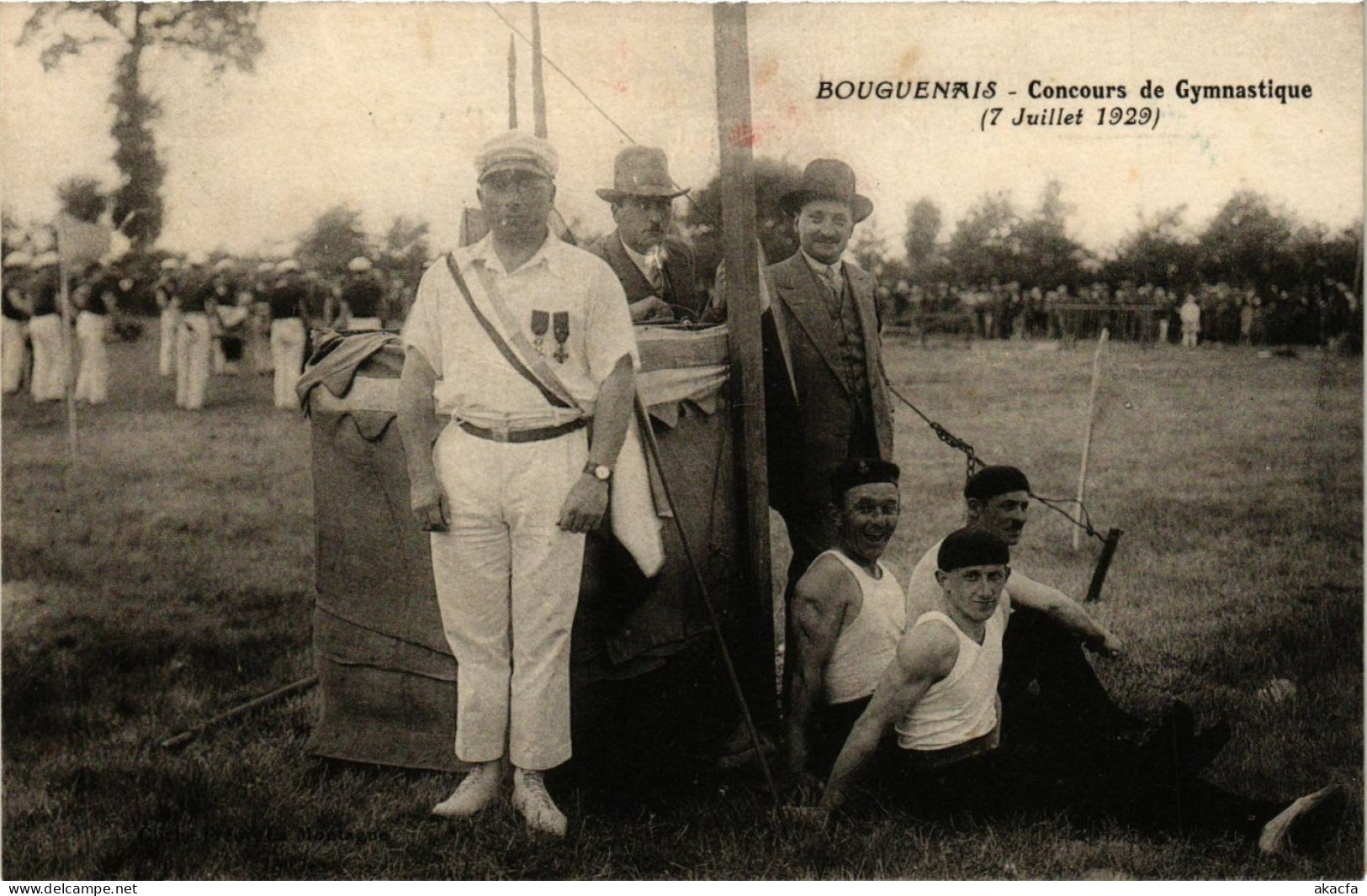 CPA BOUGENAIS Councours De Gymnastique 1929 (860519) - Bouguenais