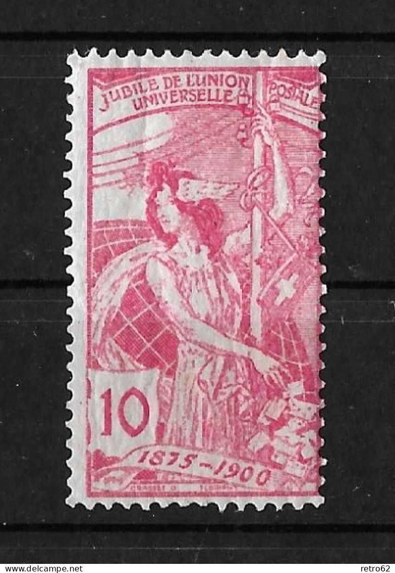 1900 25 Jahre Weltpostverein UPU  ►SBK-78A* / CHF 25.-◄ - Unused Stamps