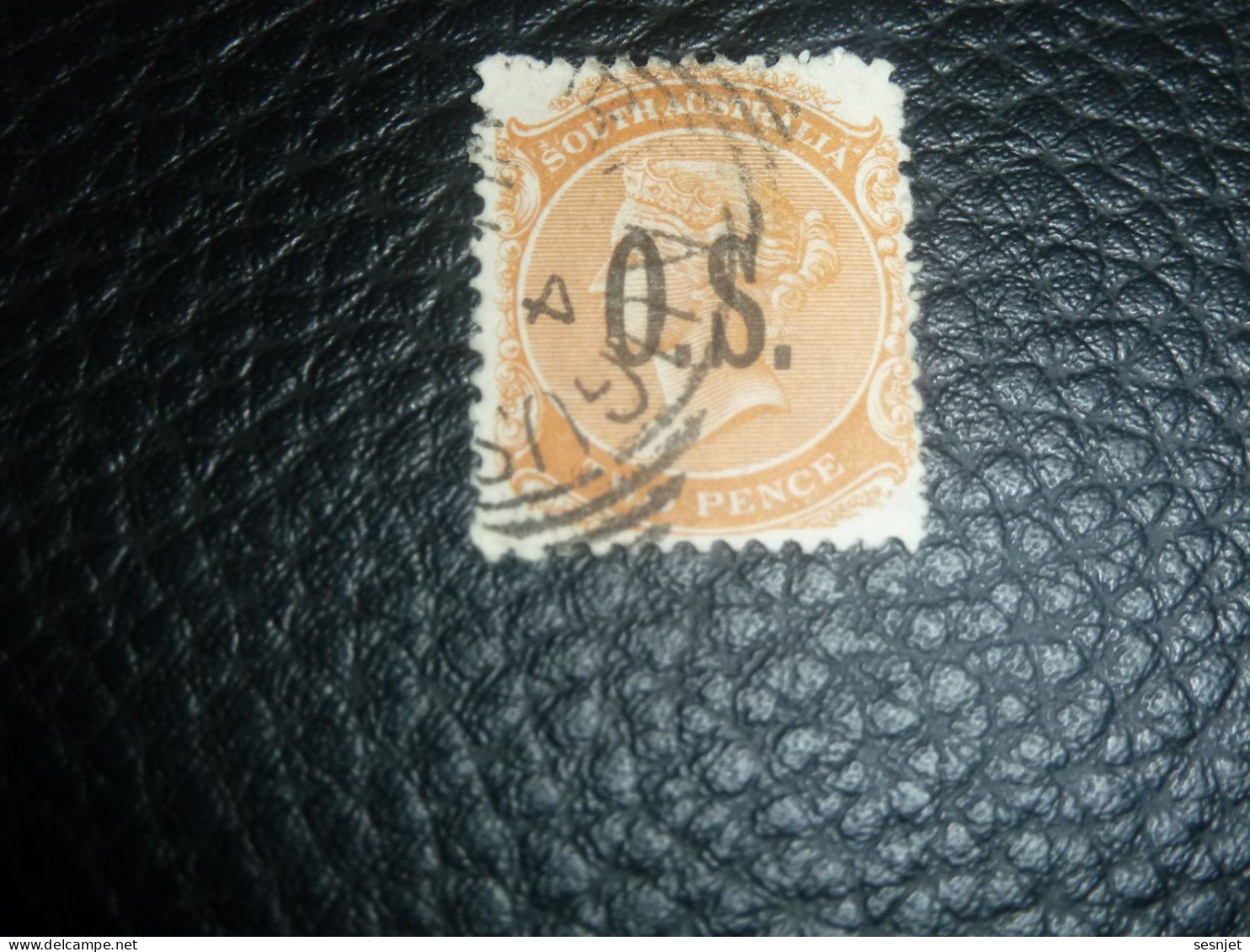 South Australia - Victoria - Two Pence - Surchargé O.S -  Yt 16 - Orange Clair - Oblitéré - Année 1876 - - Used Stamps