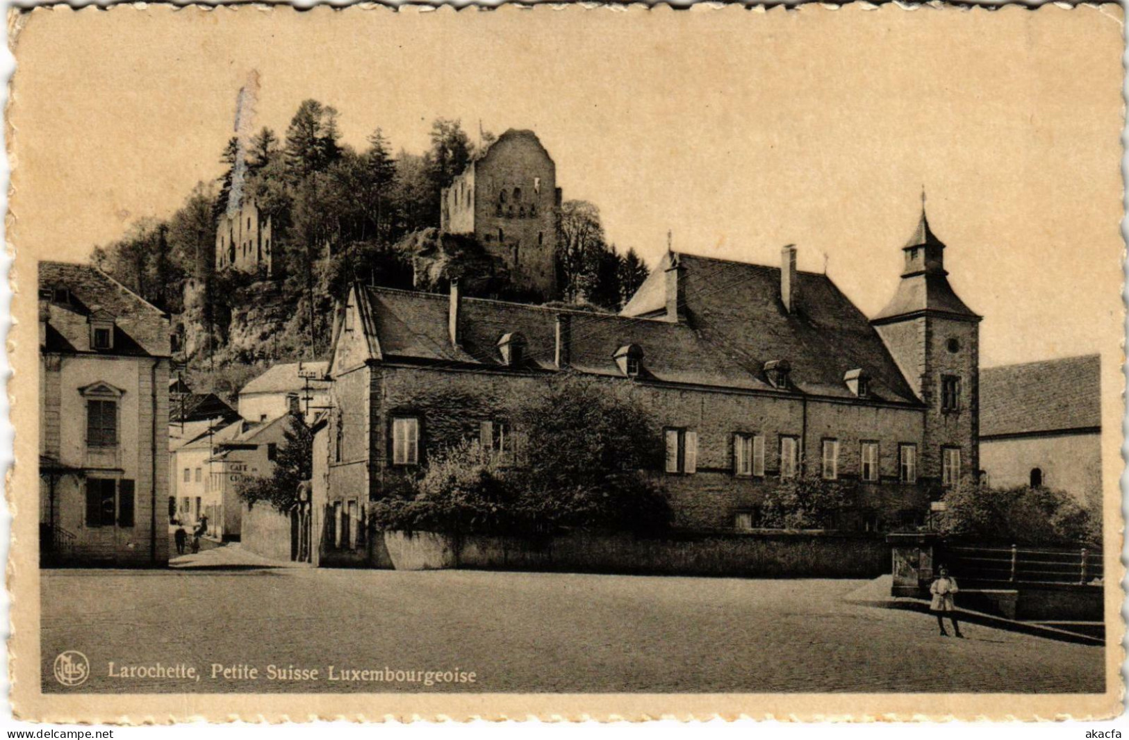 CPA AK Larochette Petite Suisse Luxembourgeoise LUXEMBURG (803889) - Fels