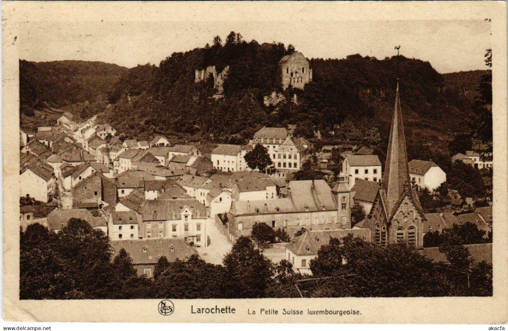 CPA AK Larochette Le Petite Suisse Luxembourgeoise LUXEMBURG (803894) - Fels