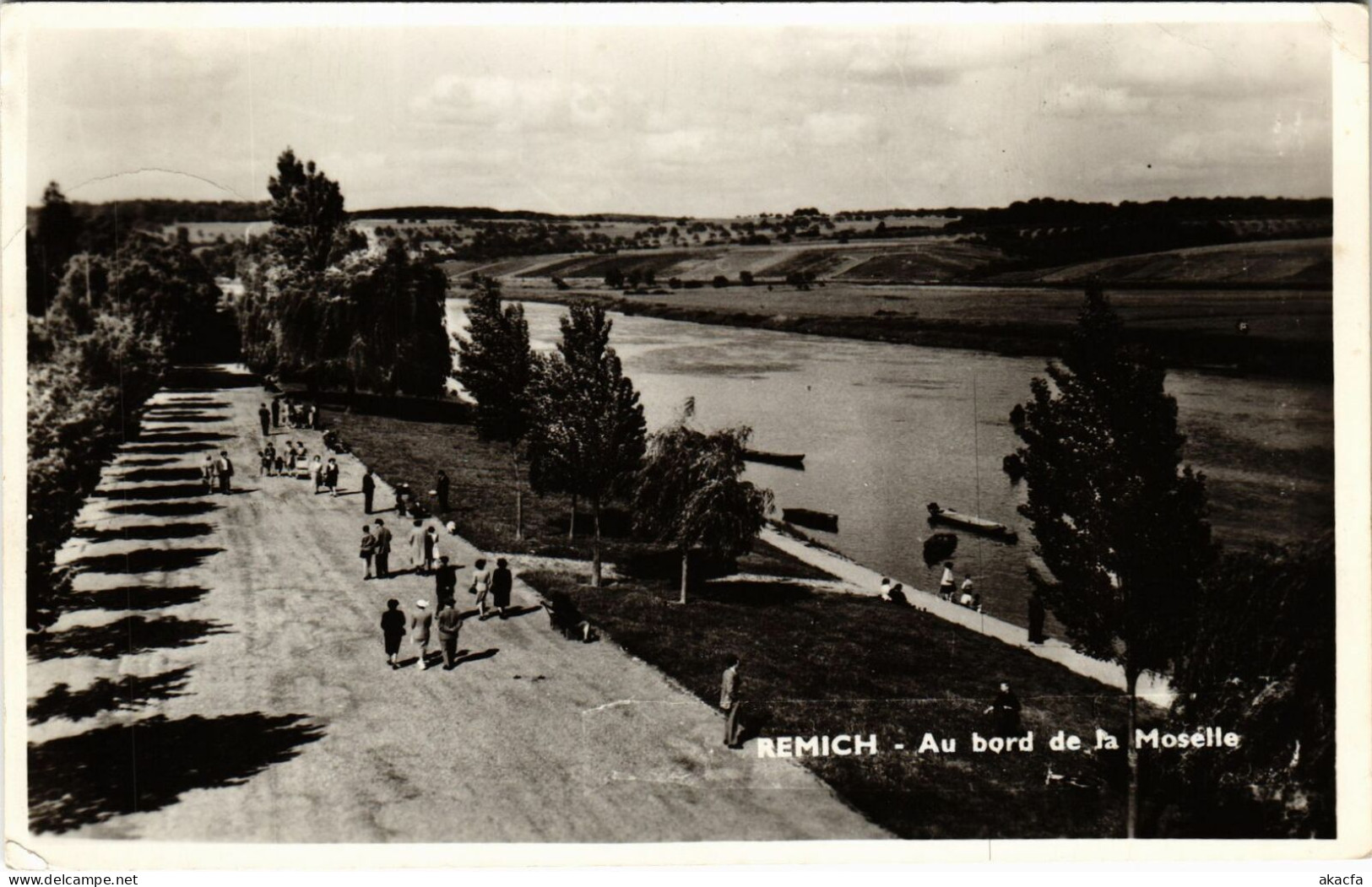 CPA AK Remich Au Bord De La Moselle LUXEMBURG (803699) - Remich