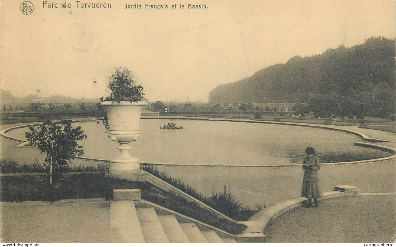 Belgium Tervueren Parc Jardin Francais Et Le Bassin - Tervuren