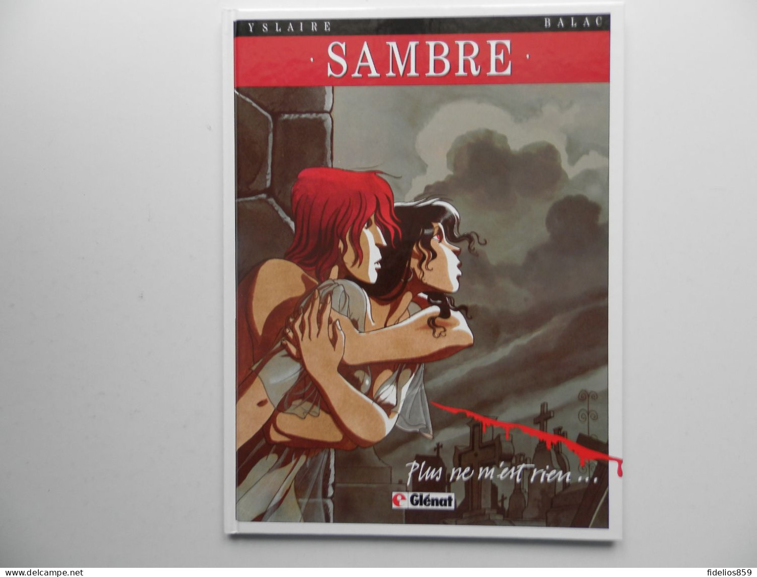 SAMBRE TOME 1 PAR YSLAIRE EN EDITION 1998 GLENAT GRAND FORMAT - Sambre