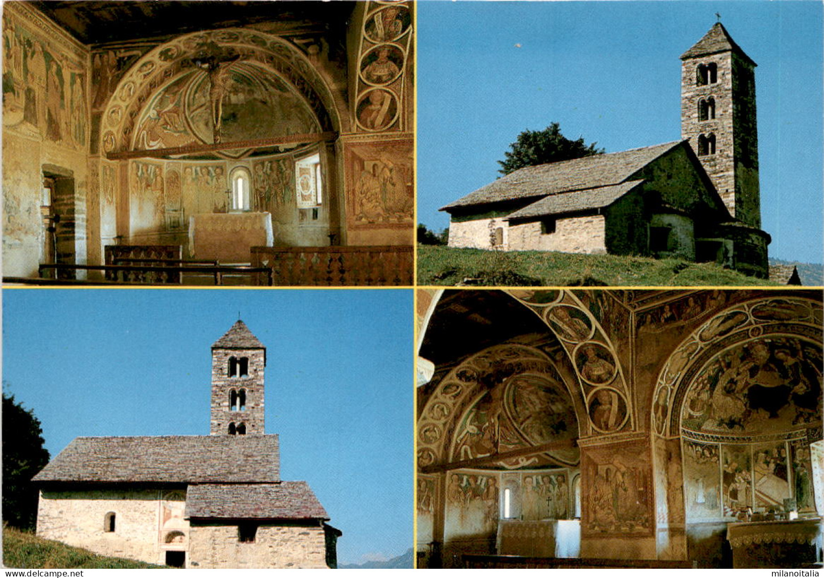 Chiesa Di Negrentino - Valle Di Blenio - 4 Bilder (2009) * 21. 8. 1989 - Blenio