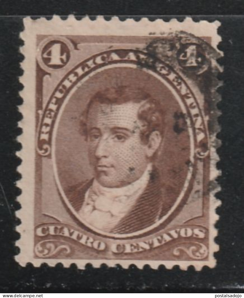 ARGENTINE 1371 // YVERT 17 // 1867-73 - Used Stamps