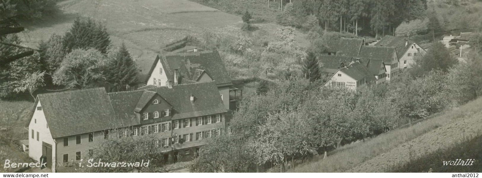 Rar Gasthaus Zum Waldhorn Berneck Heute Altensteig Schwarzwald 7.7.1929 - Altensteig
