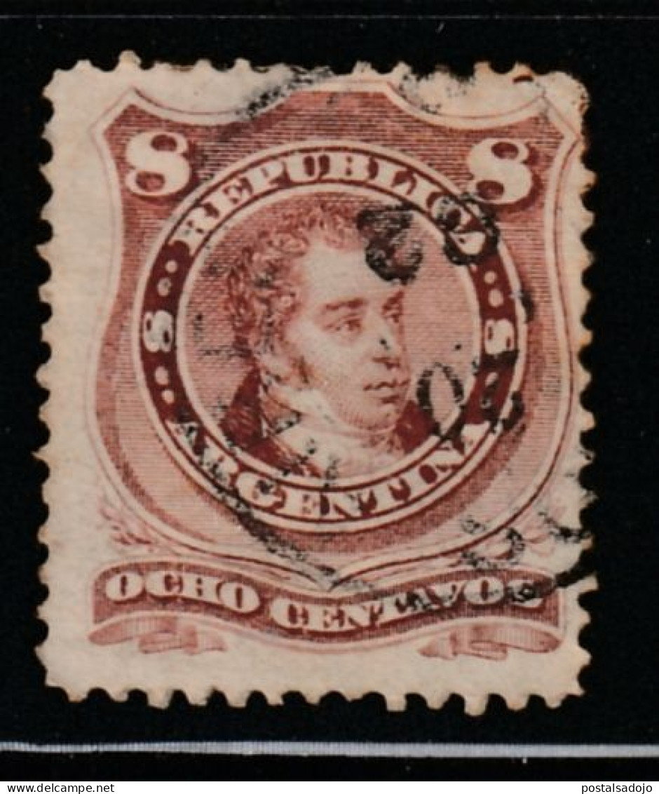 ARGENTINE 1372 // YVERT 33 // 1876-78 - Used Stamps