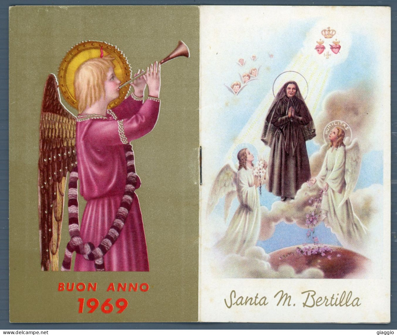 °°° Calendario - Religioso S. M. Bertilla 1969 °°° - Tamaño Grande : 1921-40