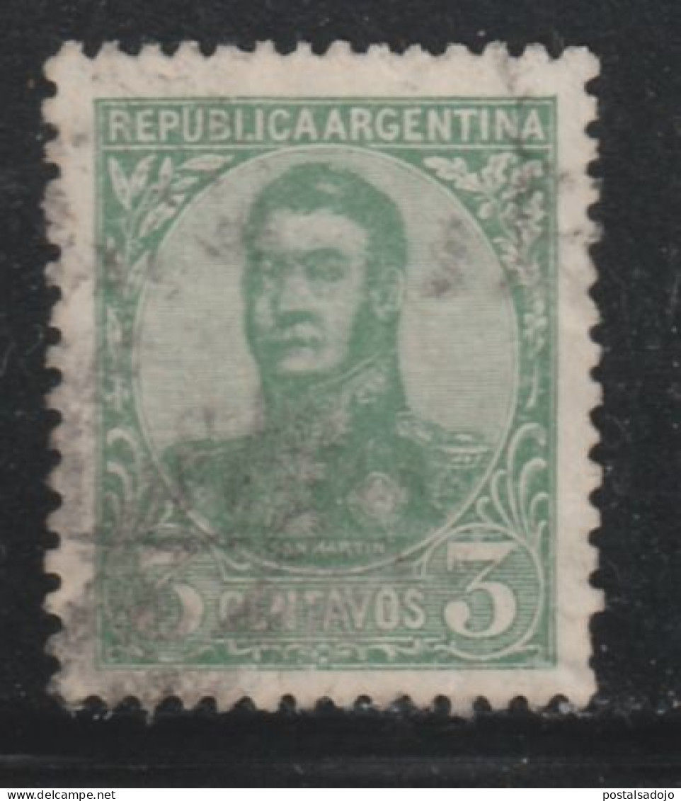 ARGENTINE 1387 // YVERT 135 // 1908-09 - Usados